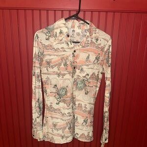 Alife California - Graphic Long Sleeve Button Up